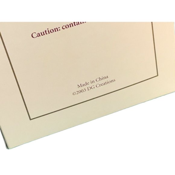 DG Creations Pretty Woman Porcelain Doll 6 Inch Christmas Ornament — 2003 - Picture 7 of 8